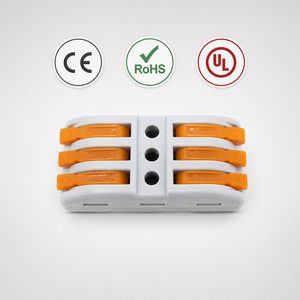 Connecteur de câblage rapide de type presse pour fils en série et en parallèle, <span class=keywords><strong>borne</strong></span> de connexion Divine Device - Product Image 5