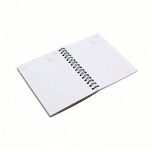 Cuaderno Personalizable Qualisub A6 con Cubierta de PET y Espiral, Cuaderno Sublimable en Blanco, Bloc de Notas Adhesivas de Colores para Promociones - Product Image 2