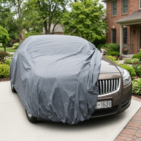 Housse de voiture en PVC 210 g/m² personnalisable, imperméable, disponible en toutes saisons, anti-poussière, anti-taches