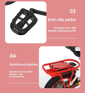 <span class=keywords><strong>Bicicleta</strong></span> Infantil Personalizada de Fábrica para Niños de 2 a 12 <span class=keywords><strong>Años</strong></span> con Ruedas de Entrenamiento Ajustables para Niños y Niñas - Product Image 5