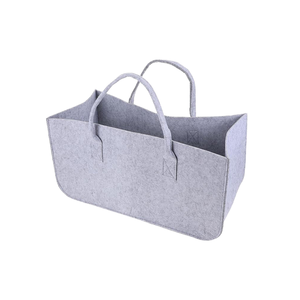 Sacs fourre-tout en feutre de polyester et de laine de couleur unie 4-muduo personnalisés en gros pour femmes - Product Image 2