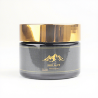 Résine de Shilajit de l'Himalaya Végétalienne 75% Acide Fulvique, Résine de Shilajit Végétalienne Naturelle Pure en Vrac, Résine de Shilajit Végétalienne 30g/50g