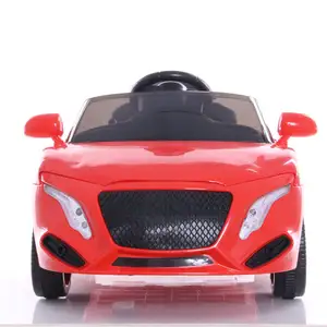 The latest model of a remote-controlled electric car for children