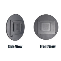 Écran LCD rond de 23.6 pouces 1280*1280 Highlight 1500 Nits Android Board avec WIFI Round Lcd Advertising Media Display