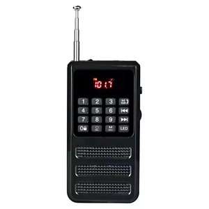 Vofull <span class=keywords><strong>Radio</strong></span> portable Bluetooth <span class=keywords><strong>Radio</strong></span> baladeur <span class=keywords><strong>de</strong></span> poche avec <span class=keywords><strong>enregistreur</strong></span> vocal Carte SD Lecteur MP3 - Product Image 1