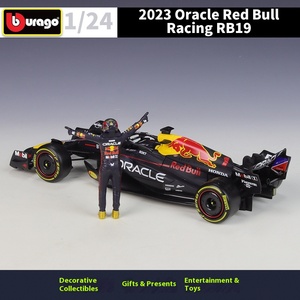 รถโมเดล Bburago ไดแคสต์ อัตราส่วน 1:24 รุ่น RB19 # 1 # 11 เอเอ็มจี เพเทรอนัส ดับเบิลยู05 ไฮบริด # รถโมเดลไดแคสต์ 44 คัน รถแข่งแม็คลาเรน ทำจากโลหะผสม พร้อมตุ๊กตา - Product Image 4