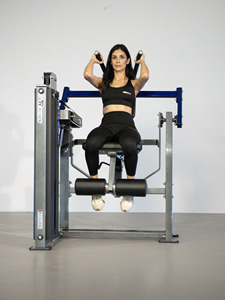 Đốt Cháy Chất Béo Nhà Máy Trực Tiếp Bán Tập Thể Dục ISO-Bên Trọng Lượng Selectorized Pin Nạp Bụng Crunch Cho Nam Giới Tập Thể Dục - Product Image 3