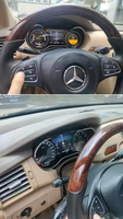 GZYLC Nouveau tableau de bord LCD de haute qualité pour la modification intérieure de Mercedes Benz Compatible avec W205 C180 C200 C250 C300