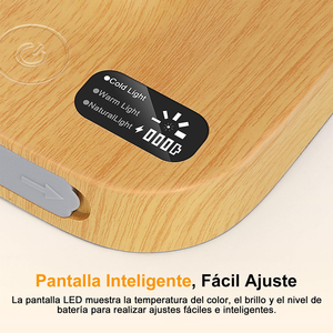 Cordless Rechargeable LED Table Lamp,Long Lasting Bath Lamp, IP55 Waterproof Dimmable Shower <b>Light</b> for Home Bathroom Camping - Product Image 5