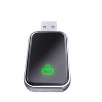 Adaptateur Dongle Portable 2-en-1 Sans Fil CarPlay & Android Auto avec USB-C/Wi-Fi 6/Bluetooth 5.4 Plug & Play, Compatible Universel