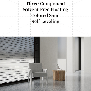 Recubrimiento Epóxico Líquido Multicolor No Tóxico con Certificación ISO, Autonivelante, Ligero, Resina Suspendida con <span class=keywords><strong>Arena</strong></span> Plástica Flotante - Product Image 3