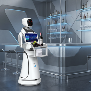 <span class=keywords><strong>Robot</strong></span> <span class=keywords><strong>Camarero</strong></span> Humanoide con IA 2026 para Restaurante/Cafetería, <span class=keywords><strong>Robot</strong></span> Inteligente con IA para Entrega de Comida, Camina y Habla de Forma Automática - Product Image 1