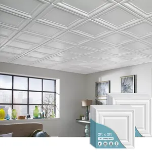 PVC-Deckenplatten Kunststoff verkleidung für Küchen PVC-Paneele Dach dekorieren Dusche Wickes Garage Bad PVC-Deckenplatten