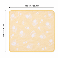 Couverture personnalisée en gaze pour bébé, imprimé ours, douce, en mousseline suisse à pois, 4 couleurs, cadeau de naissance pour berceau, vente en gros