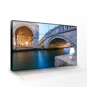 55インチ大型タッチスクリーンLCD電子サインシームレス<span class=keywords><strong>3</strong></span>.5mm <span class=keywords><strong>LED</strong></span>ライトウォールパネルリモートビルディングビデオ広告装飾 - Product Image 2