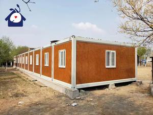 China bajo costo 20 pies 40 pies prefabricados paquete plano móvil Modular envío contenedor marcos casas casa - Product Image 3