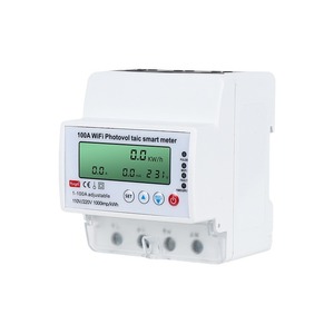 Tuya Wifi Photovoltaic Smart Meter 100A Single Phase 1.0 Accuracy Class Energy Meter For Home Use - Product Image 2