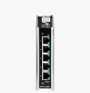 SALZ Automation 5‑Port Unmanaged Industrial <b>Ethernet</b> <b>Switch</b>, DIN‑Rail - <b>SWITCH</b> 2005TX - Product Image 2