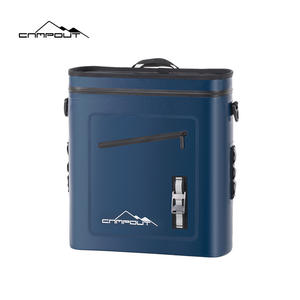 Sac isotherme pour vélo Campout, bleu marine, en TPU, étanche, grande capacité, pour l'extérieur, double usage pour le refroidissement et le chauffage - Product Image 5
