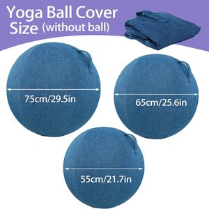 Housses de protection pour ballons de yoga et d'équilibre, coloris personnalisé, 55 <span class=keywords><strong>cm</strong></span>, 65 <span class=keywords><strong>cm</strong></span>, <span class=keywords><strong>75</strong></span> <span class=keywords><strong>cm</strong></span>, pour la musculation - Product Image 5