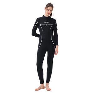 <span class=keywords><strong>Muta</strong></span> Intera in Neoprene da 3mm con Cerniera Posteriore e Maniche Lunghe per Immersioni, Surf, Snorkeling, <span class=keywords><strong>Muta</strong></span> Monopezzo per Uomo e <span class=keywords><strong>Donna</strong></span> - Product Image 4