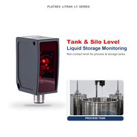 Capteur de mesure laser 10m 1000Hz Analogique 4-20mA 0-10V pour niveau de liquide dans les réservoirs Traitement de l'eau Service personnalisé OEM Usine chinoise