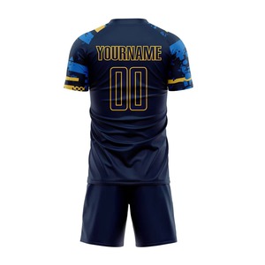 ชุดฟุตบอลชายหญิงคุณภาพสูง ปี 2026 ผลิตจากโพลีเอสเตอร์ 100% ระบายอากาศได้ดี พร้อมโลโก้แบบกำหนดเอง ดีไซน์ใหม่ ชุดยูนิฟอร์มแบบซับลิเมชั่น-เสื้อ - Product Image 2