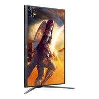 Monitor Gaming AOC U27G4 27" Baru Original, Fast IPS UHD 160Hz / FHD 320Hz Dual Mode HDR400, Tinggi & Rotasi Dapat Disesuaikan