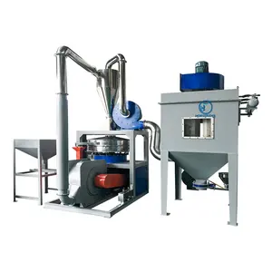 PE PP pulverizer machine by professional supplier in China EVA grinding machine CPVC PVC milling