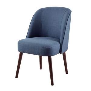 DB Bexley Contemporary Dining <b>Chair</b> with Rounded Back Light PU Leather for <b>Living</b> <b>Rooms</b> Restaurants and Home Office - Product Image 4