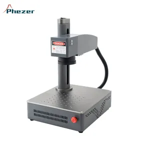 Mesin cetak Laser Logo penanda Laser Desktop Mini mesin penanda ukiran Laser logam harga