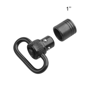 Support de fixation robuste en métal noir LUGER ZW17 pour sangle à deux points (1 po) ou (1,25 po) avec boucle en D (1 pièce) – Accessoire de chasse - Product Image 5