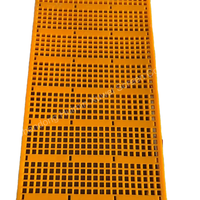 Maille de tamis vibrant circulaire en caoutchouc polyuréthane haute élasticité, prix usine, marque Xuwei, plaque de tamis en polyuréthane