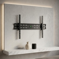 Soporte de TV Universal Fijo y Móvil para la Mayoría de los Televisores de Pantalla Plana LCD LED Plasma de 40-80 Pulgadas
