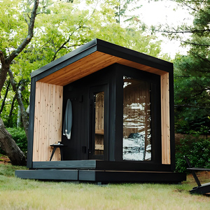 Cabine de sauna extérieure en <span class=keywords><strong>bois</strong></span> sur mesure pour la relaxation et le bien-être adapté à tous les âges - Product Image 1