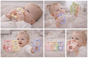 <span class=keywords><strong>Mordedor</strong></span> de Silicona con Diseño de Animales para Bebés, <span class=keywords><strong>Mordedor</strong></span> Personalizado de Grado Alimenticio Libre de BPA, Lindo <span class=keywords><strong>Mono</strong></span> y Búho, <span class=keywords><strong>Mordedor</strong></span> para Recién Nacidos de 0 a 24 Meses - Product Image 3