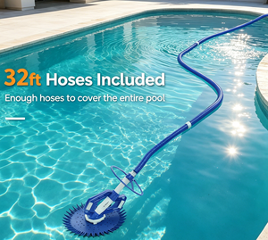 Limpiador de Piscinas Automático Octopus Prime con Succión, Aspiradora para Piscinas Enterradas con Manguera - Limpiador de Piscinas - Product Image 1