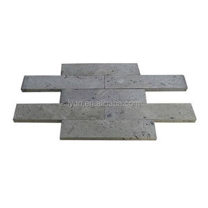 Revêtement mural en briques de <span class=keywords><strong>terre</strong></span> <span class=keywords><strong>cuite</strong></span> naturelles, aspect antique, rouge et gris, prix abordable pour la décoration murale - Product Image 4