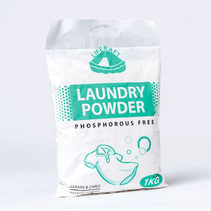 Vente en gros de détergent à lessive au parfum propre et floral, savon en poudre, marque privée de Chine, nettoyage ménager pour vêtements jetables - Product Image 5