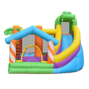 Party Supplies Birthday Children's Paradise Animal Park Inflatable Water Slide Castle Bounce Castle