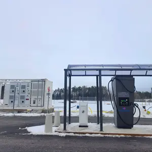 Neue High Speed Way-Servicestation kommerzielles Solarstrom-Energie-Speichersystem für Gleichstromanlage VE-Autos schnelles Aufladen