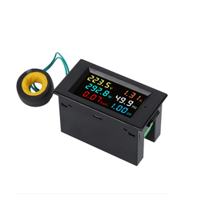 AC 100A 40-300V <span class=keywords><strong>D69</strong></span>-2058 Vôn kế Ampe kế hiện tại Hệ số công suất năng lượng điện tần số mét Bảng điều khiển kỹ thuật số wattmeter Volt Amp - Product Image 1