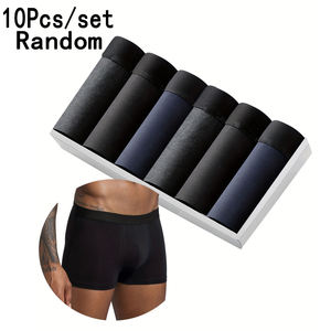 ชุดกางเกงชกมวยสำหรับผู้ชายและผู้หญิง 10 ชิ้นสำหรับกิจกรรมการพักผ่อนและการออกกำลังกายในชีวิตประจำวัน - Product Image 1