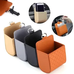 Auto Opbergtas Airco Ventilatie Dashboard Opgeruimde Ophanging Stoel Organizer Box Bril Telefoon Houder Opbergdoos Auto Accessoires