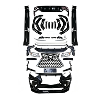Kit Carrosserie Style RX pour Toyota RAV4 2019-2024 XA50 – Améliorez le Look Lexus : Pare-chocs Avant, Calandre, Diffuseur Arrière, Jupes Latérales – Ensemble Complet de Pièces