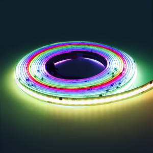 17W/M Low Heat RGBW IC LED Strip 24V 480leds 10MM Width Cuttable Flexible Light for Home Cabinet Showcase <strong>Background</strong> Lighting - Product Image 4