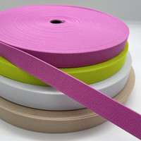 Bande élastique tissée haute résistance personnalisée en usine, sangle élastique en polyester pour ceinture de vêtement