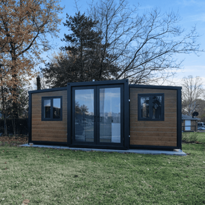 Casa Prefabricada Expandible de 20 pies/40 pies, Casa Pequeña, ADU, Casa de Huéspedes para Jardín, Casa Modular en Contenedor, Bajo Costo, Diseño Contemporáneo, Galvanizada - Product Image 5