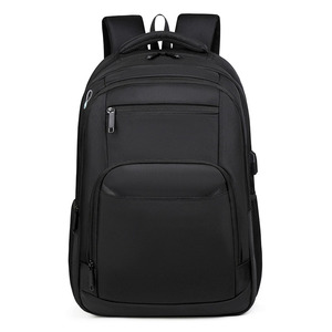 กระเป๋าเป้สะพายหลังสำหรับใส่แล็ปท็อปแบบกำหนดเอง พร้อมช่องเสียบ USB สำหรับชาร์จไฟ  กระเป๋าเป้สะพายหลังสำหรับเดินทางไปโรงเรียน  กระเป๋าเป้ธุรกิจแบบกำหนดเองสำหรับผู้ชาย  กระเป๋าใส่แล็ปท็อป - Product Image 1