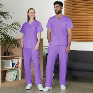 Top Quality Joggers <strong>Supplier</strong> Advantage Stretch Hospital <strong>Medical</strong> Soft Cherokee Nurse Uniform Two Piece <strong>Scrubs</strong> Set - Product Image 2